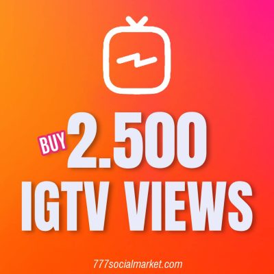 2500 IGTV VIEWS