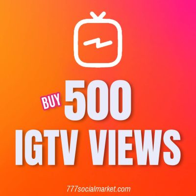 500 IGTV VIEWS